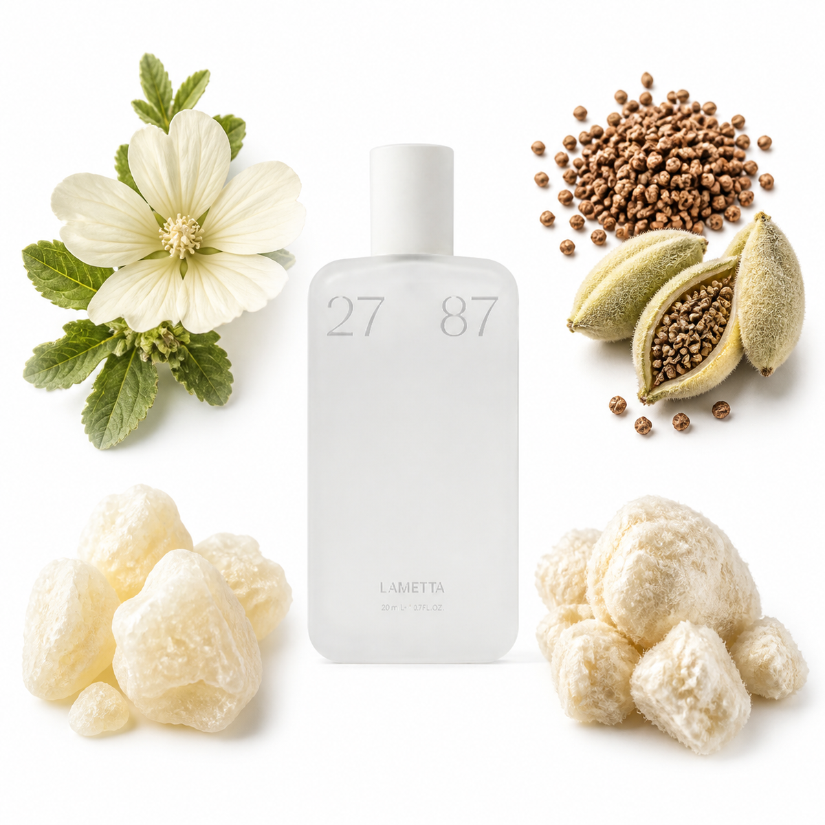 2787 Perfumes Lametta Eau de Parfum with scent notes