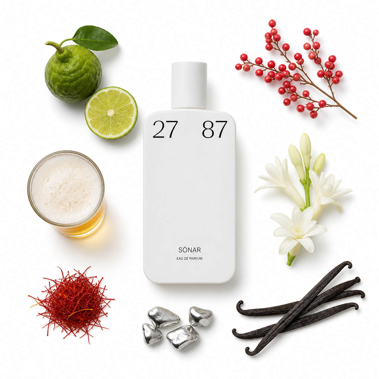 2787 Perfumes sónar Eau de Parfum 87 ml with scent notes