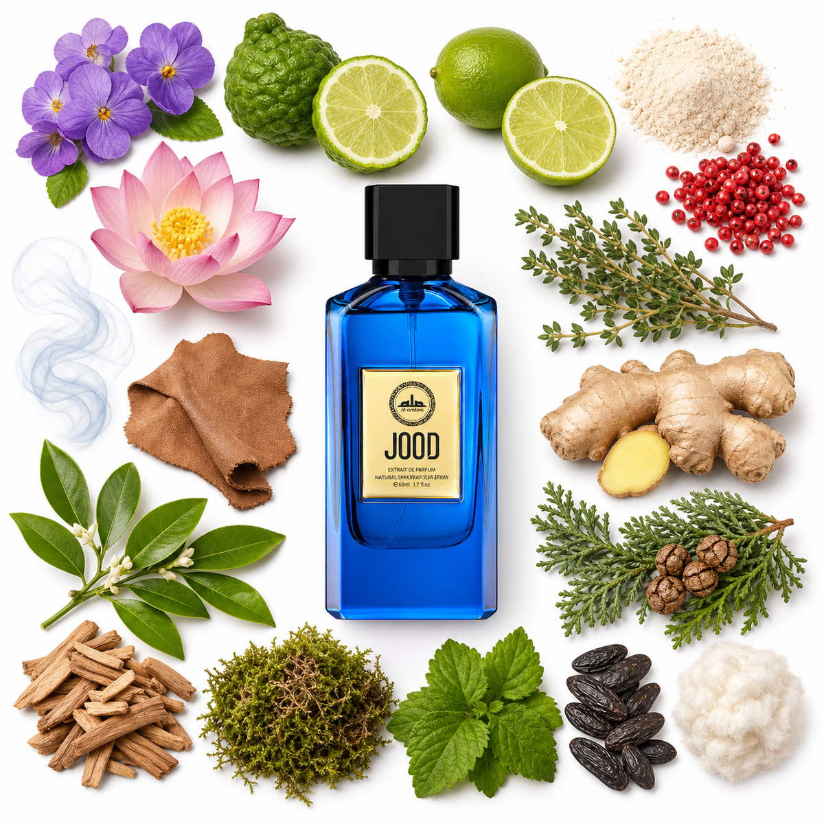 Al Ambra Jood Extrait de Parfum with scent notes