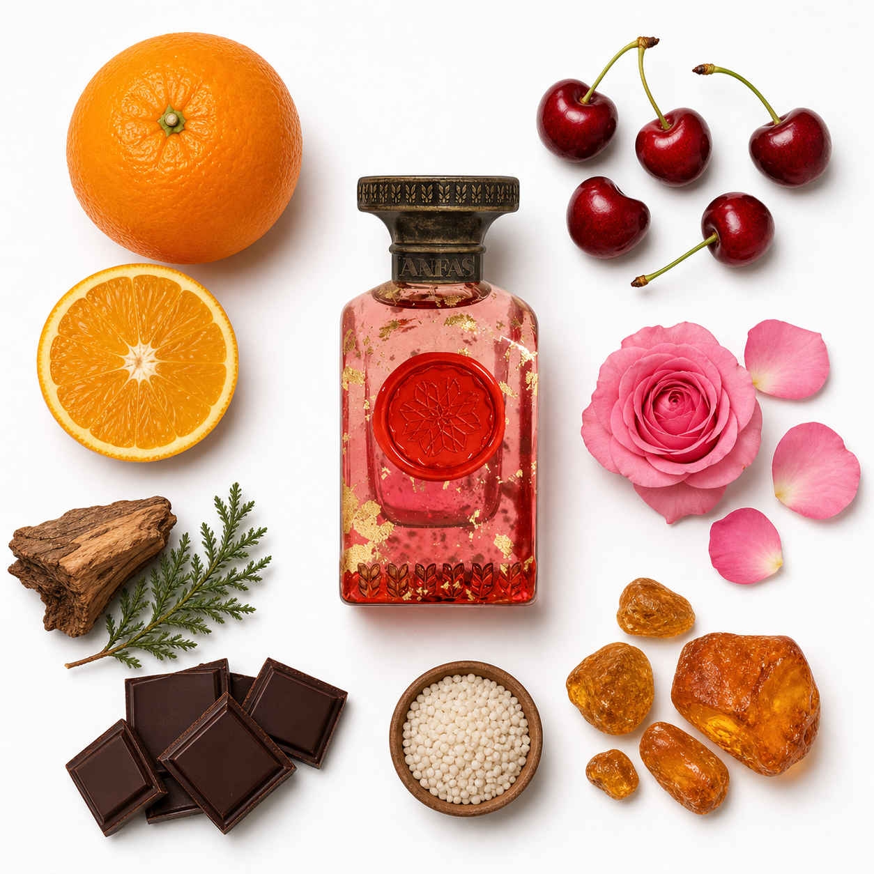 Anfas AYA Extrait de Parfum 75 ml with scent notes