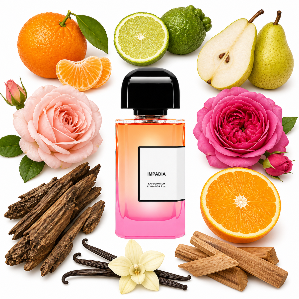 BDK Parfums Impadia Eau de Parfum with scent notes