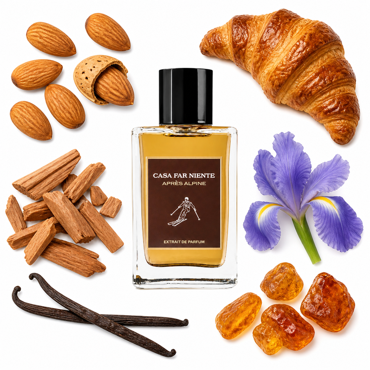 Casa Far Niente Après Alpine Extrait de Parfum with scent notes