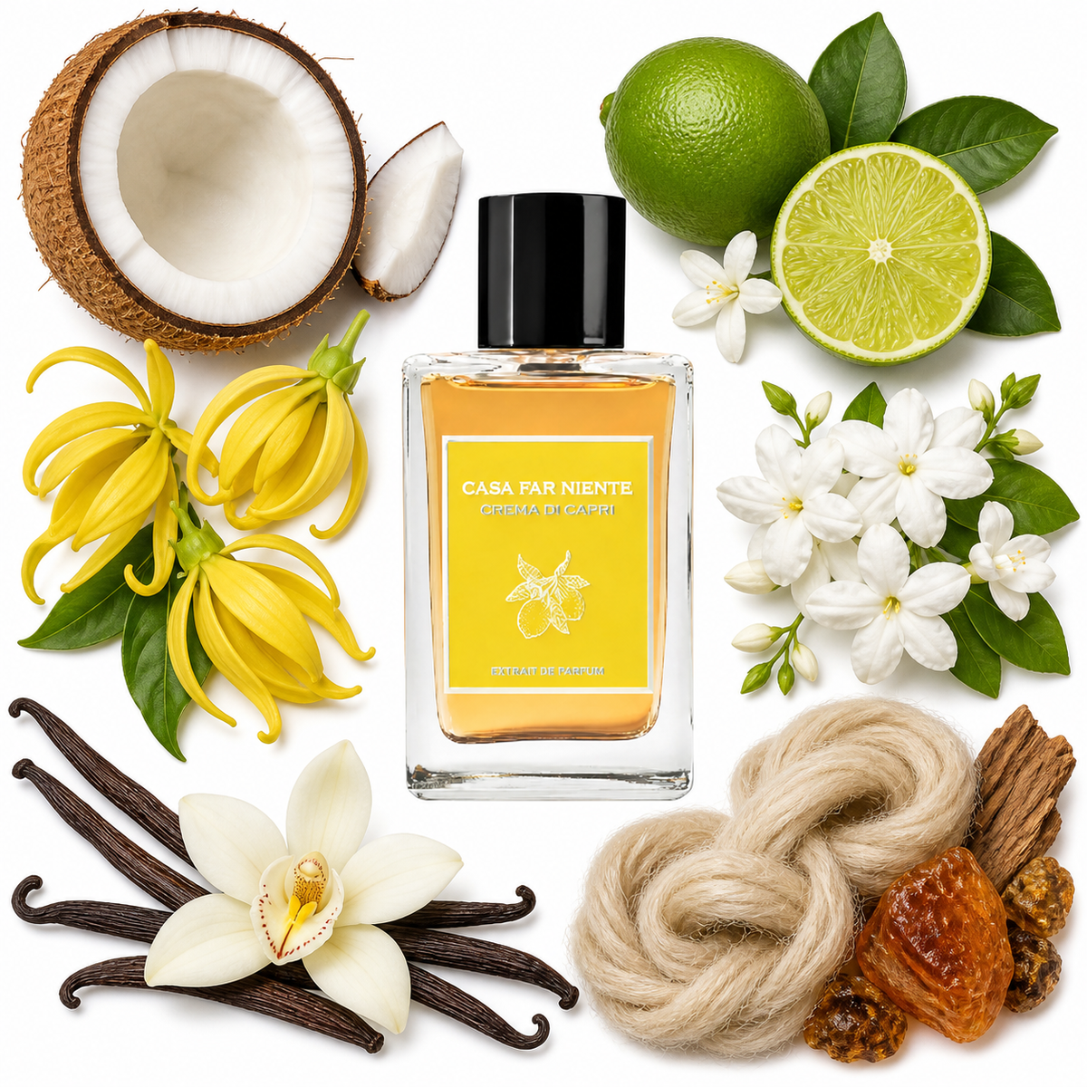 Casa Far Niente Crema Di Capri Extrait de Parfum with scent notes