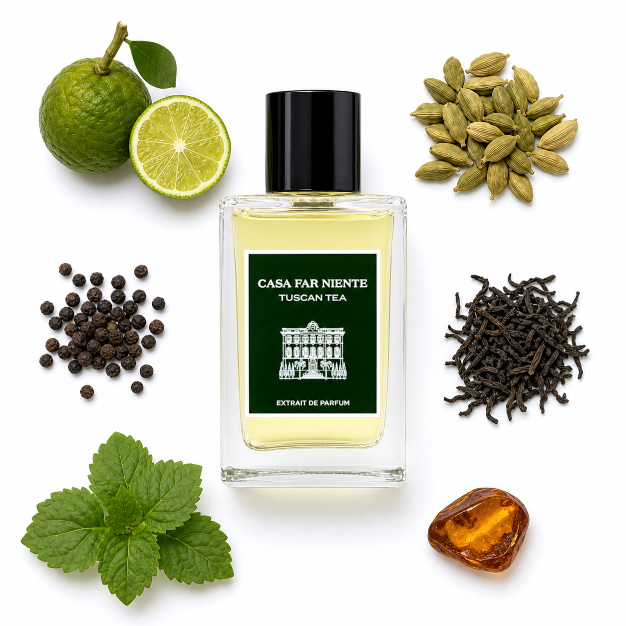 Casa Far Niente Tuscan Tea Extrait de Parfum 100 ml with scent notes
