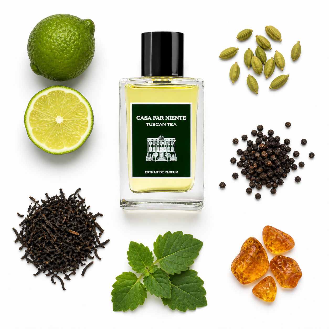 Casa Far Niente Tuscan Tea Extrait de Parfum 100 ml with scent notes