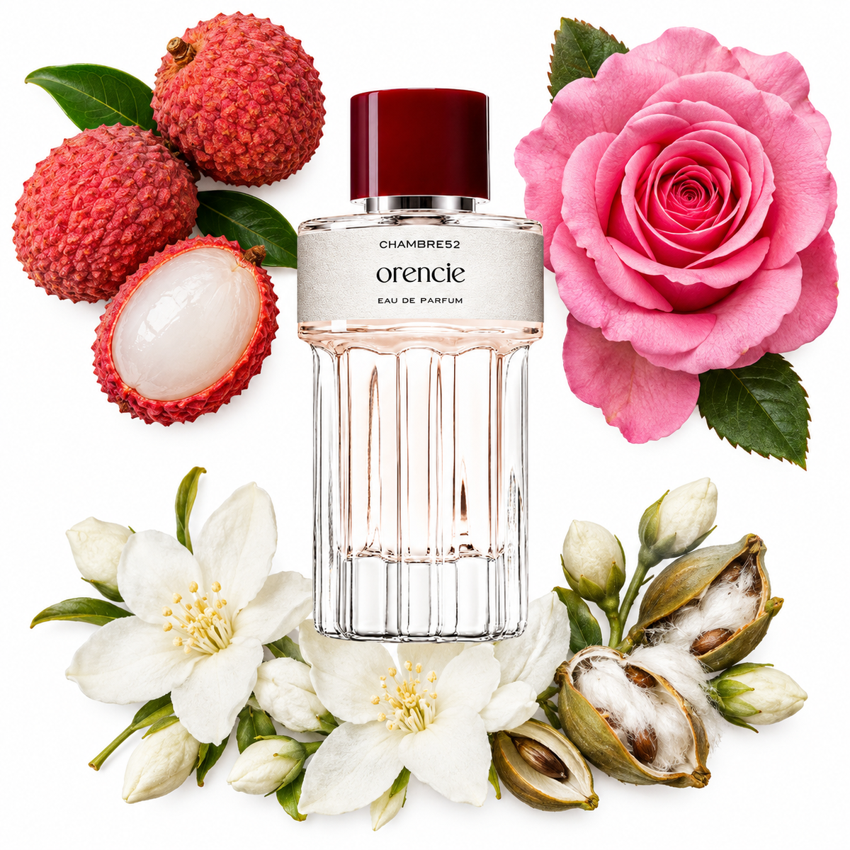 Chambre52 Orencie Eau de Parfum with scent notes