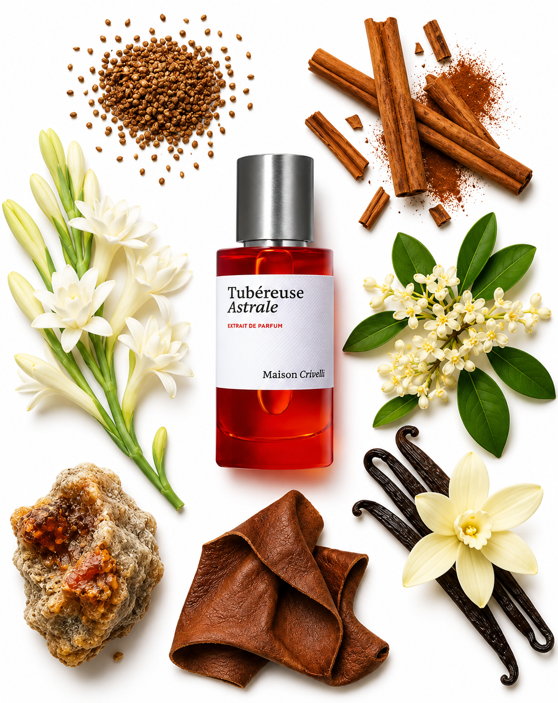 Maison Crivelli Tubéreuse Astrale Extrait De Parfum