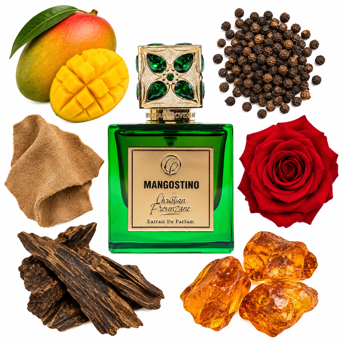 Christian Provenzano Mangostino Extrait de Parfum with scent notes