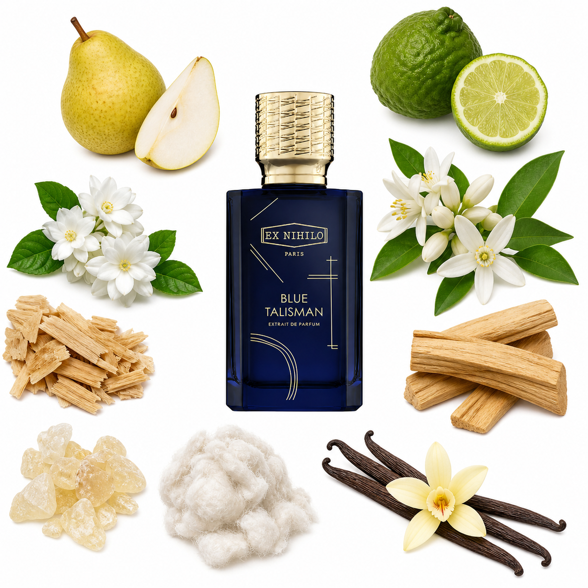 Ex Nihilo BLUE TALISMAN EXTRAIT DE PARFUM with scent notes