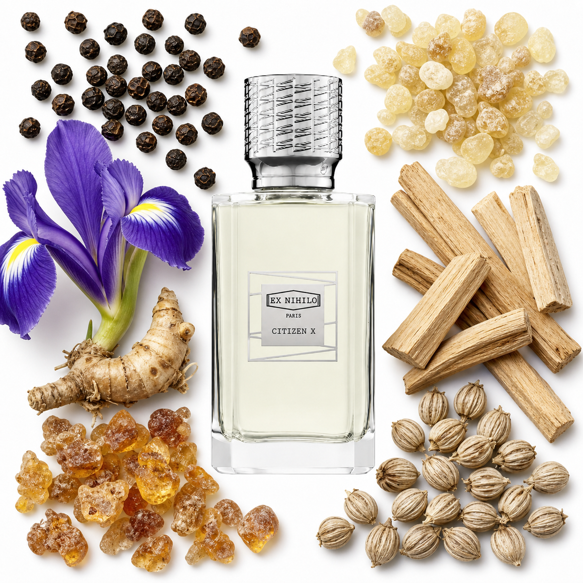 Ex Nihilo CITIZEN X Eau de Parfum with scent notes