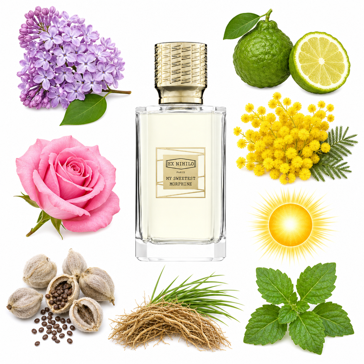 Ex Nihilo MY SWEETEST MORPHINE Eau de Parfum with scent notes