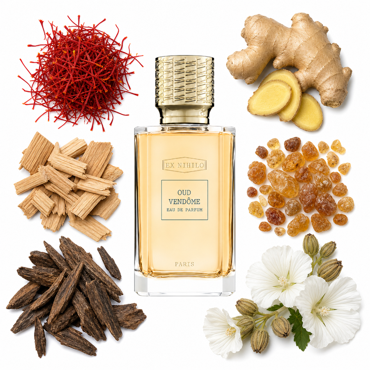 Ex Nihilo OUD VENDOME Eau de Parfum with scent notes