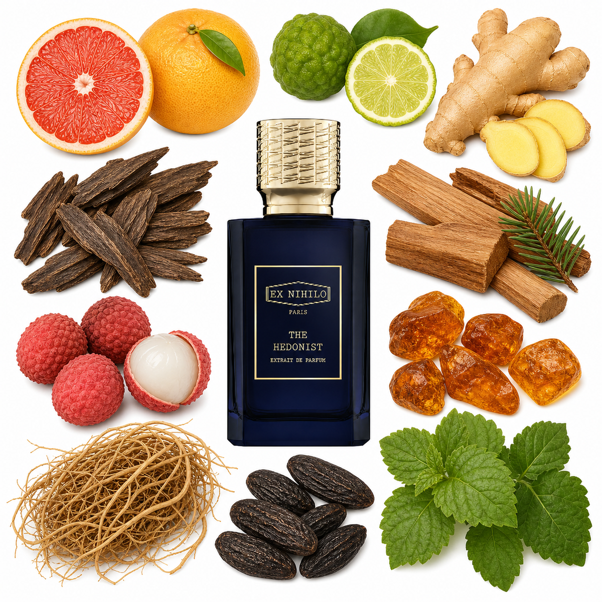 Ex Nihilo THE HEDONIST EXTRAIT DE PARFUM with scent notes