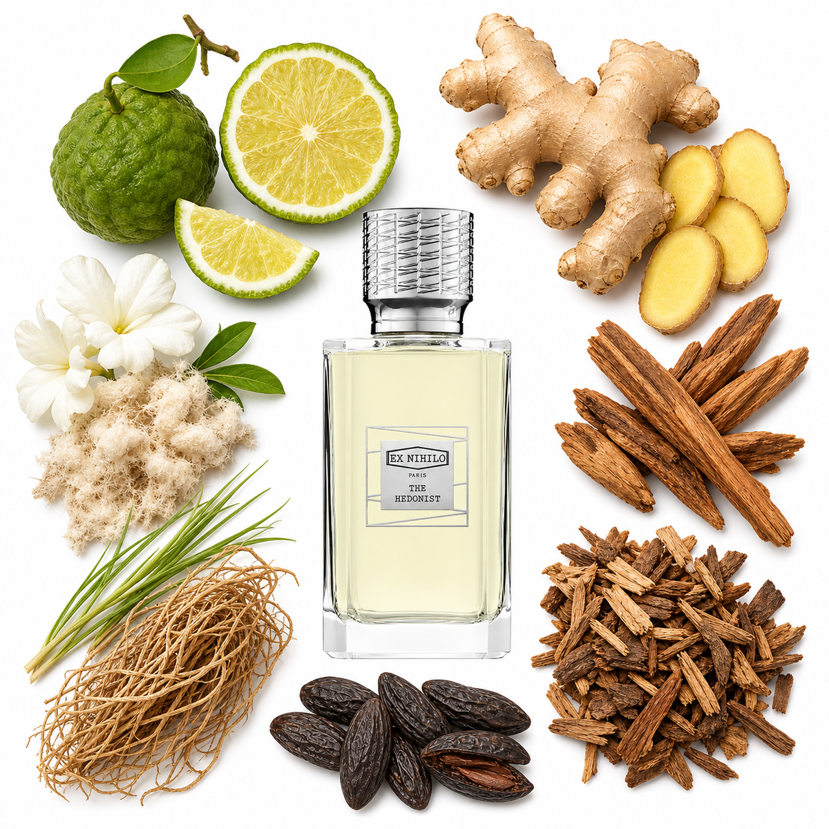 Ex Nihilo THE HEDONIST Eau de Parfum with scent notes