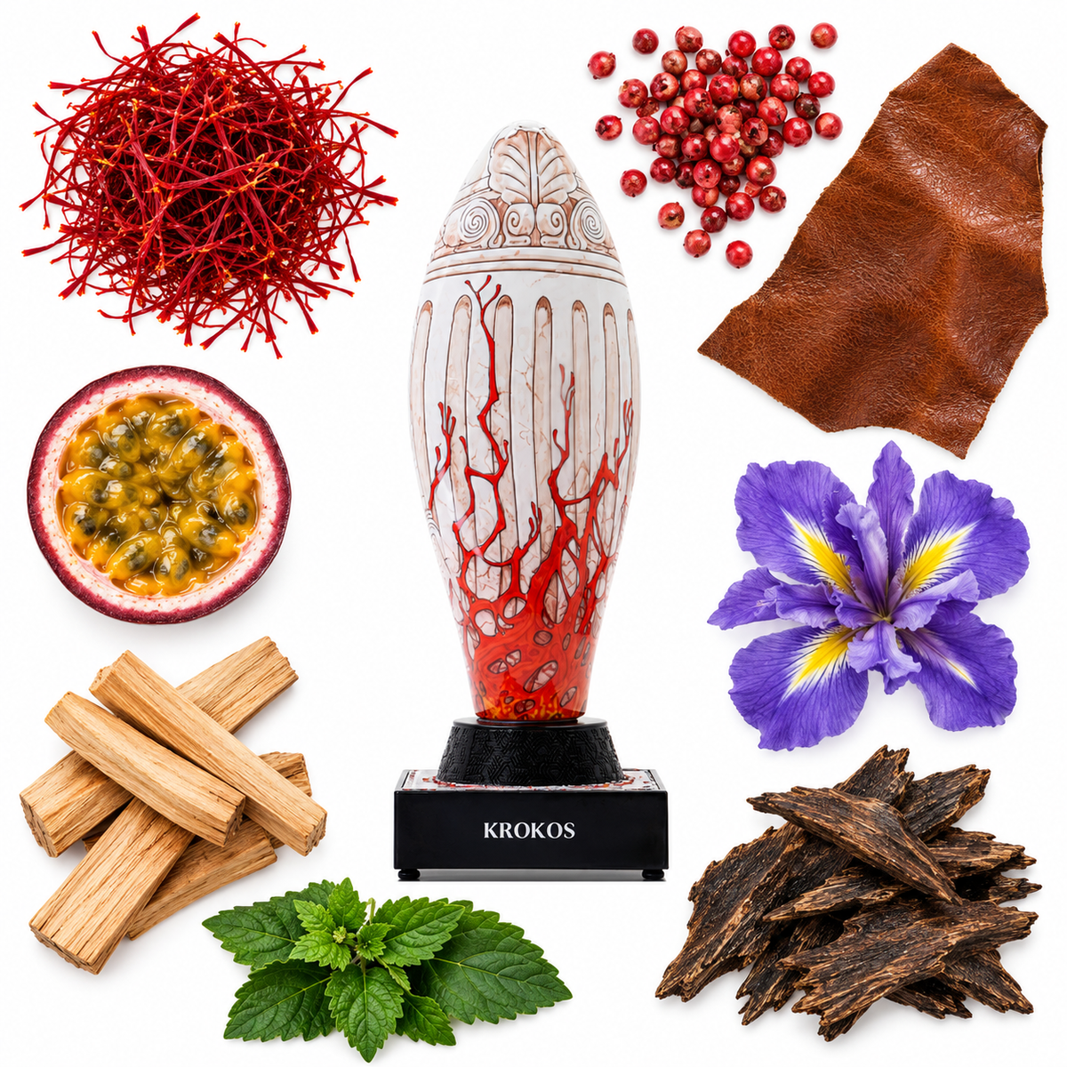 Florian Pontier Krokos Eau de Parfum with scent notes