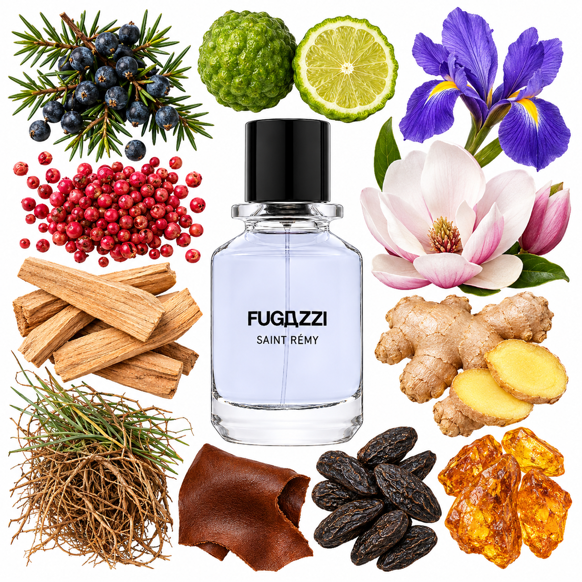 Fugazzi Saint Rémy Extrait de Parfum with scent notes
