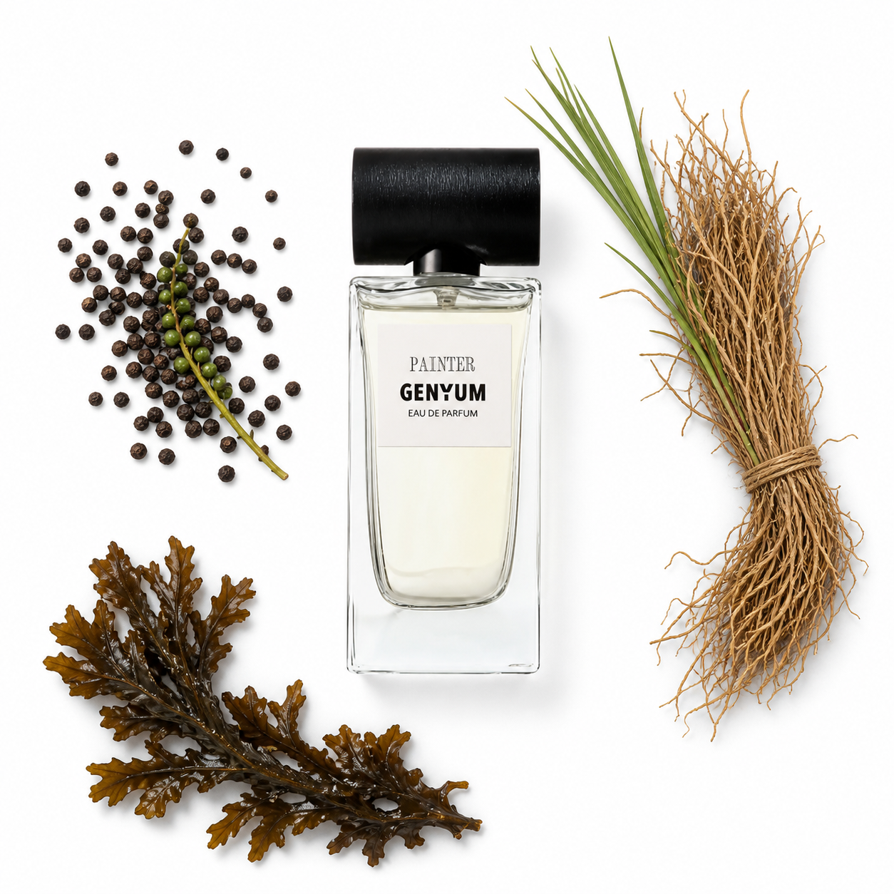 Genyum Painter Eau de Parfum 100 ml with scent notes