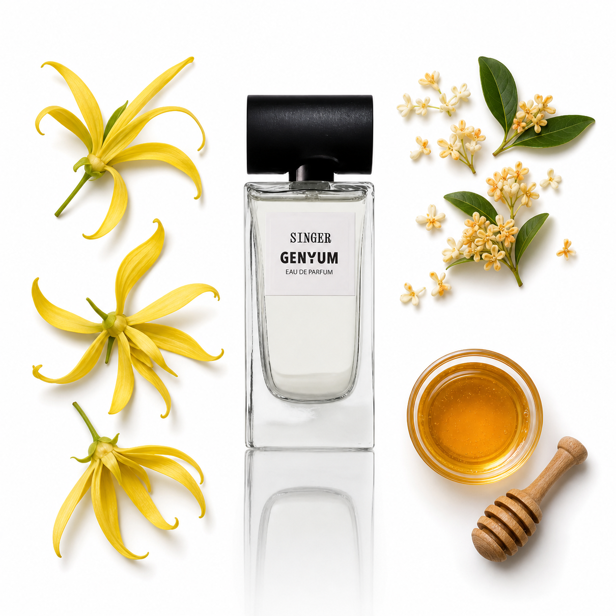 Genyum Singer Eau de Parfum 100 ml with scent notes