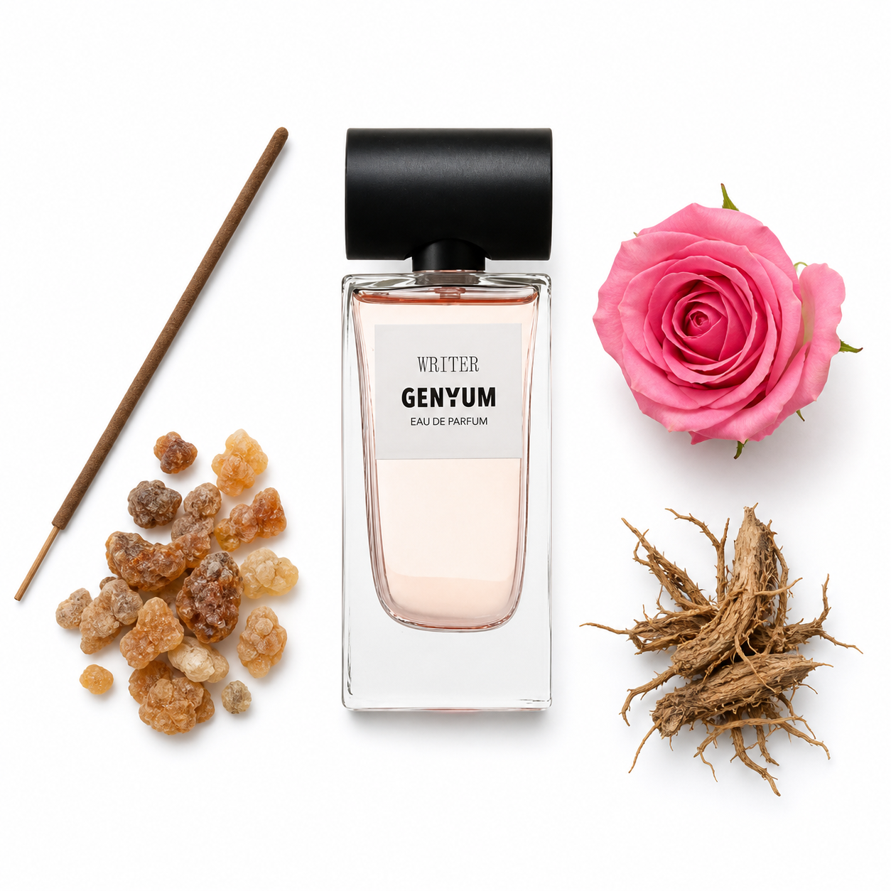 Genyum Writer Eau de Parfum 100 ml with scent notes