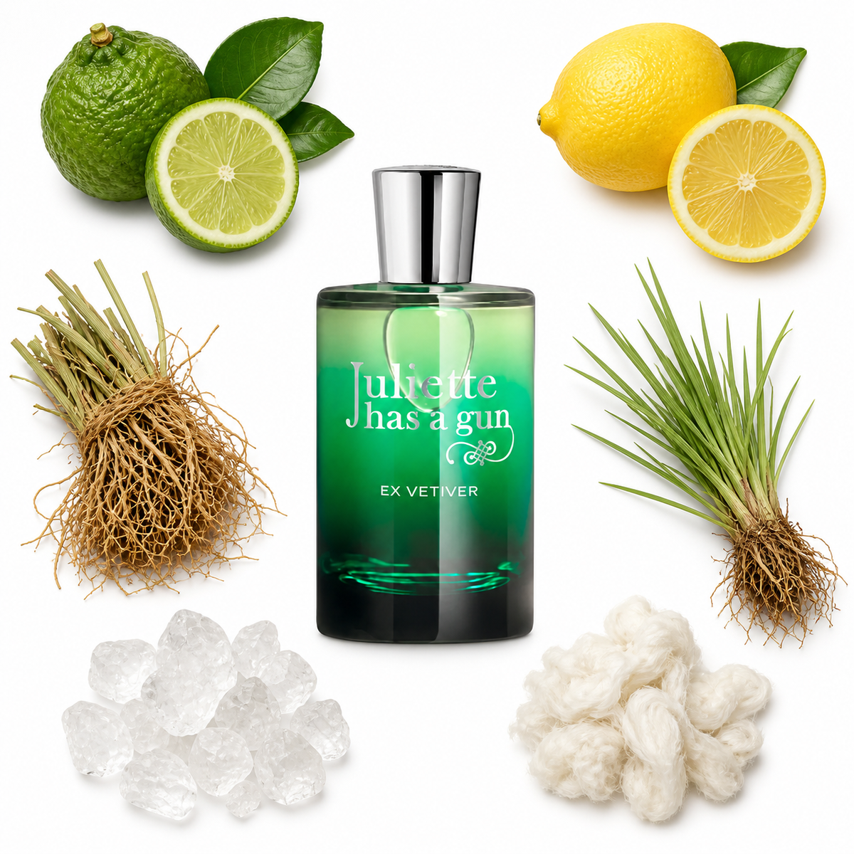 Juliette has a gun Ex Vetiver Eau de Parfum with scent notes