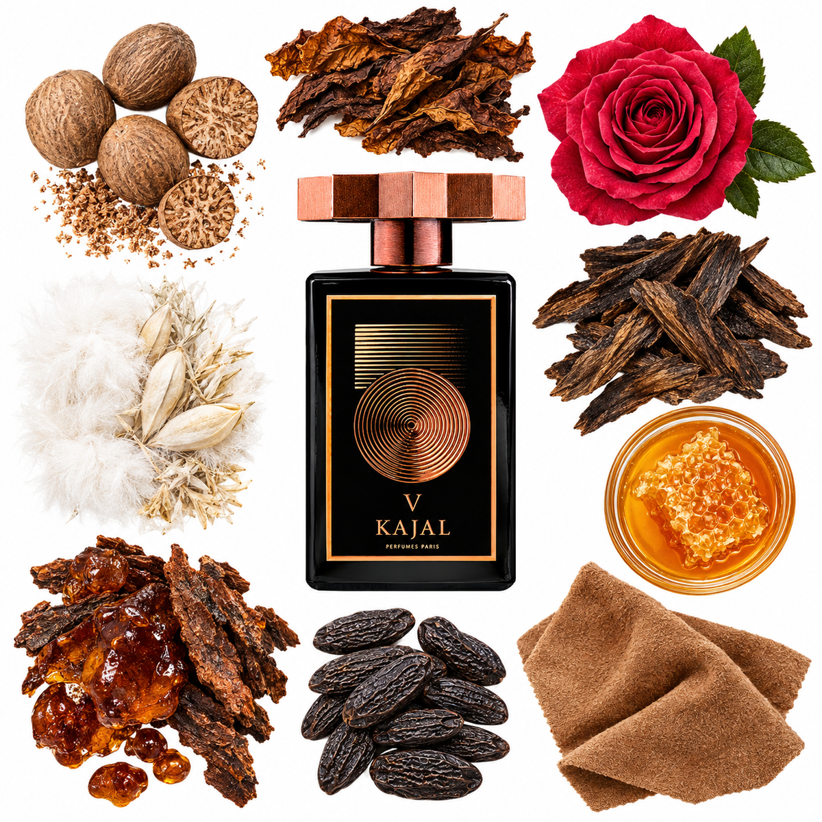 Kajal Classic Collection HOMME V by Kajal Extrait de Parfum with scent notes