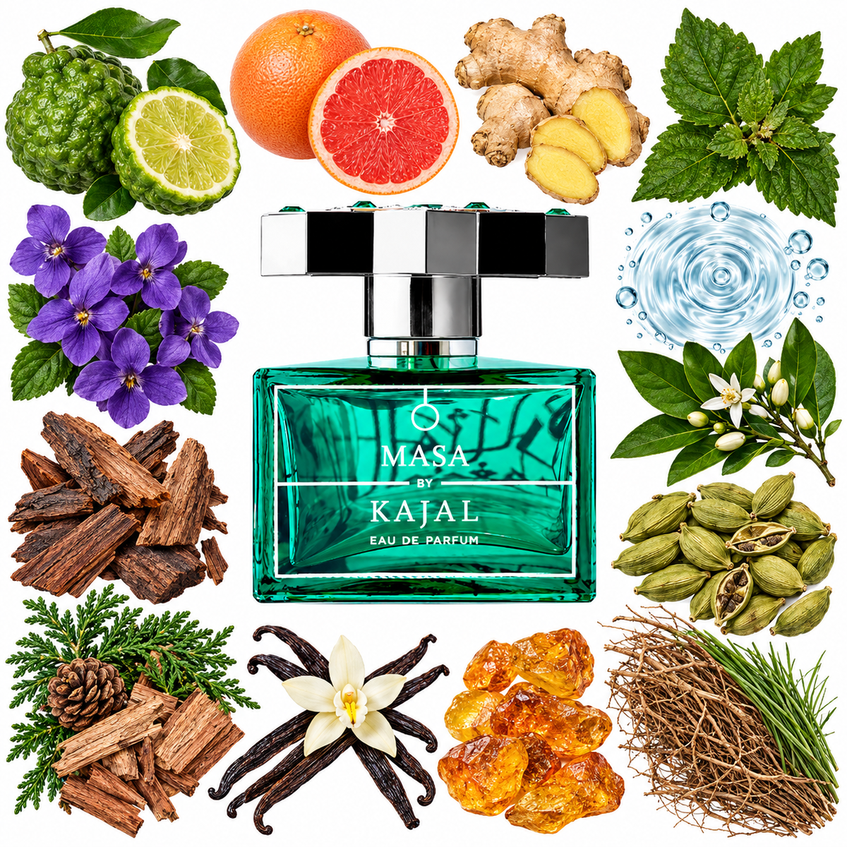Kajal Classic Collection MASA by Kajal Eau de Parfum with scent notes