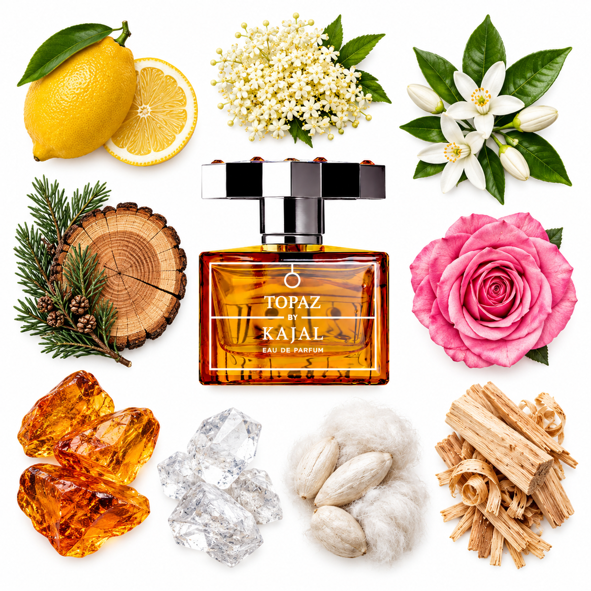 Kajal Classic Collection TOPAZ by Kajal Eau de Parfum with scent notes
