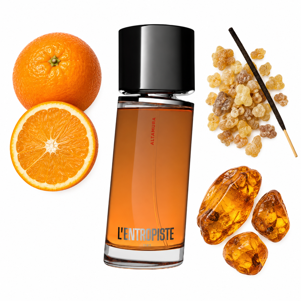 L'Entropiste Altamura Eau de Parfum with scent notes