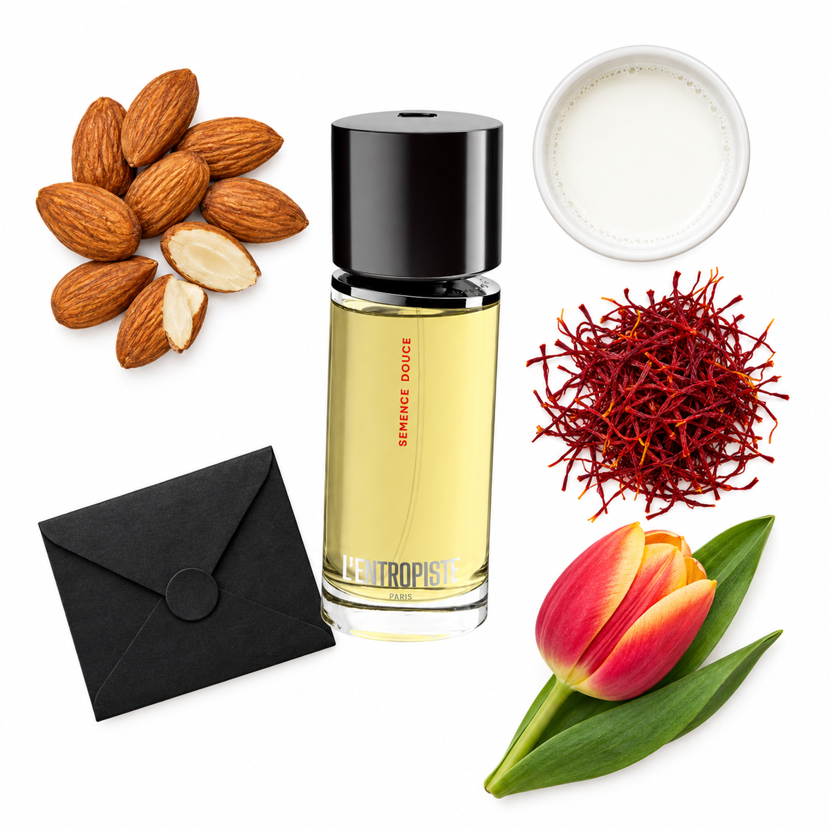 L'Entropiste Semence Douce Eau de Parfum with scent notes