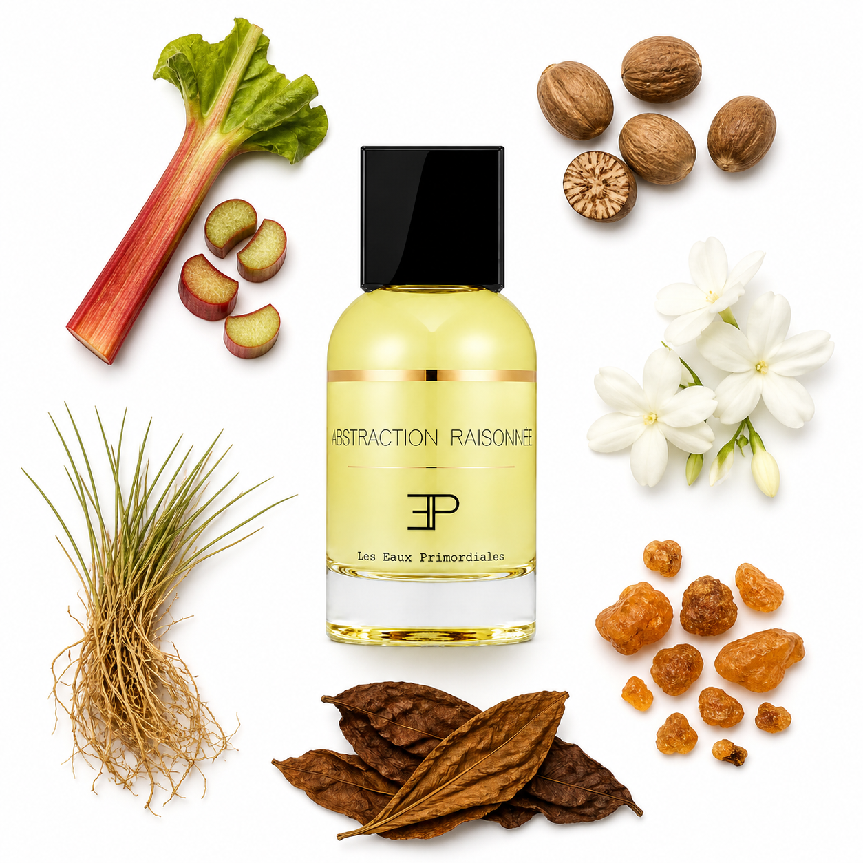 Les Eaux Primordiales Abstraction Raisonnée Eau de Parfum 100 ml with scent notes