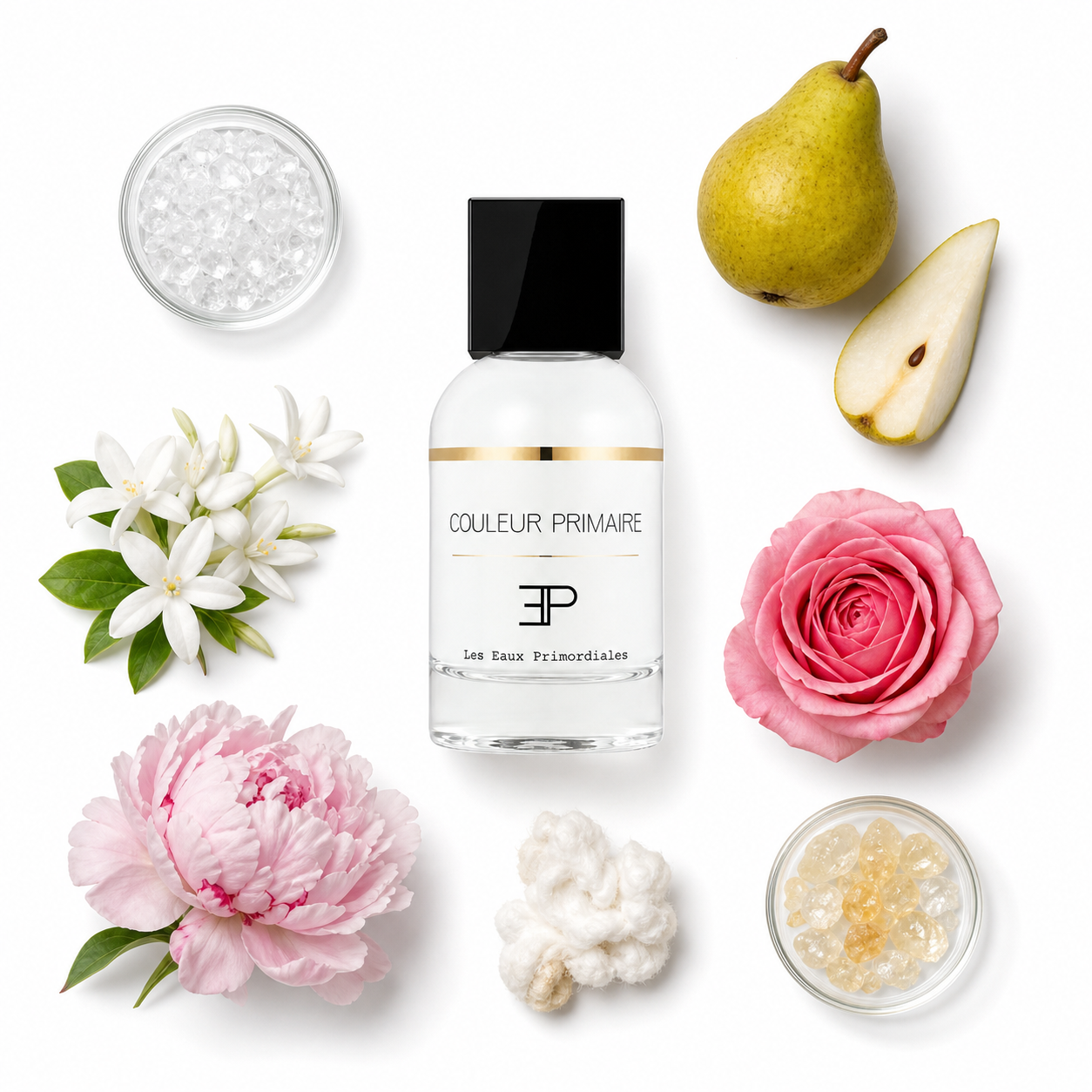 Les Eaux Primordiales Couleur Primaire Eau de Parfum 50 ml with scent notes
