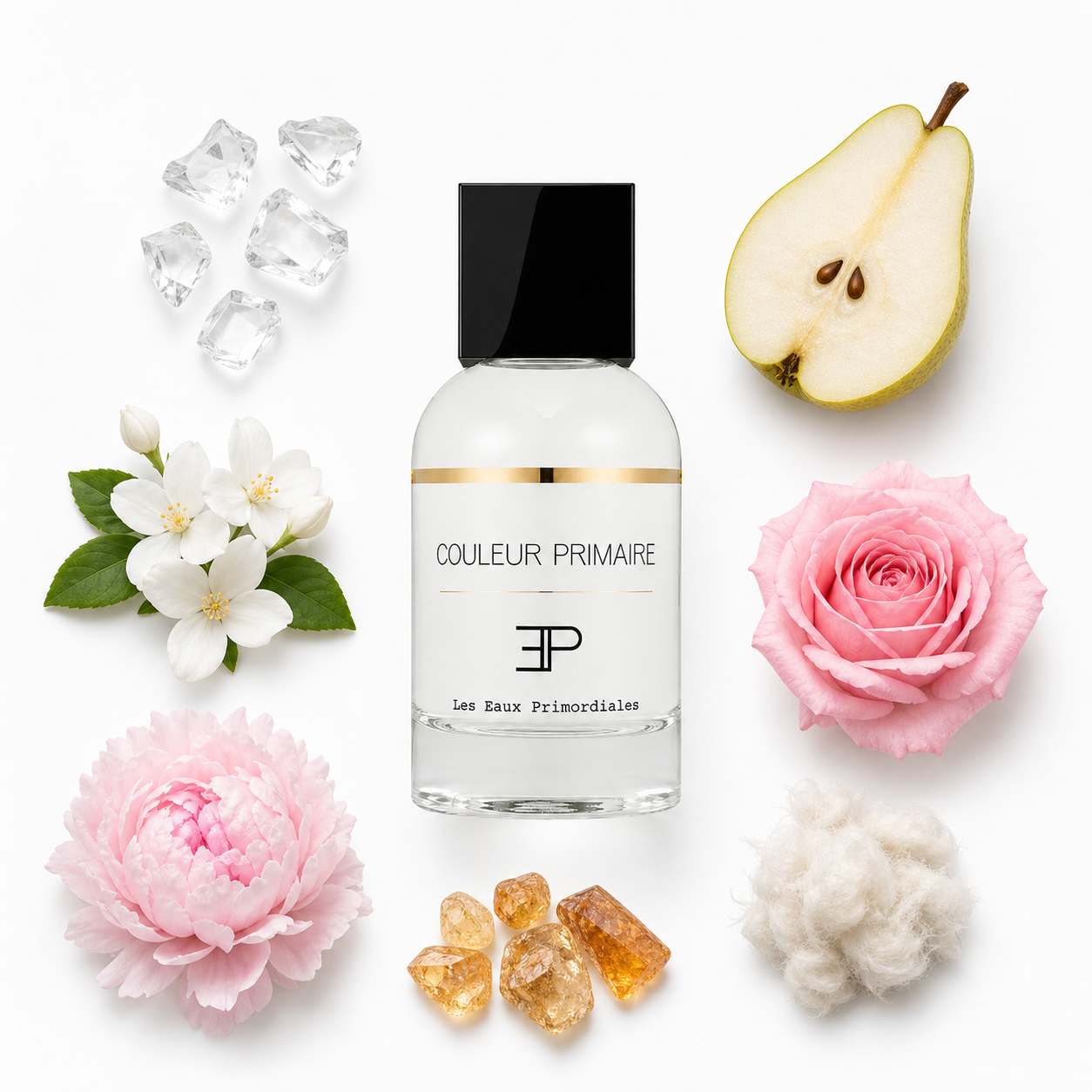 Les Eaux Primordiales Couleur Primaire Eau de Parfum 50 ml with scent notes