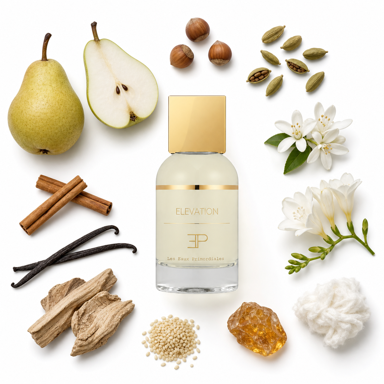 Les Eaux Primordiales Elevation Eau de Parfum 100 ml with scent notes