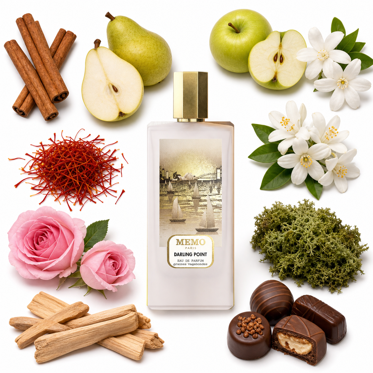 MEMO Darling Point Eau de Parfum with scent notes