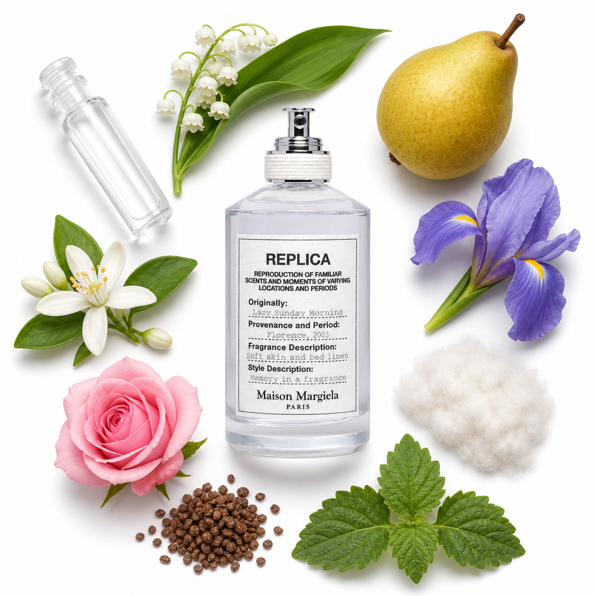 Maison Margiela Replica Lazy Sunday Morning Eau de Toilette with scent notes