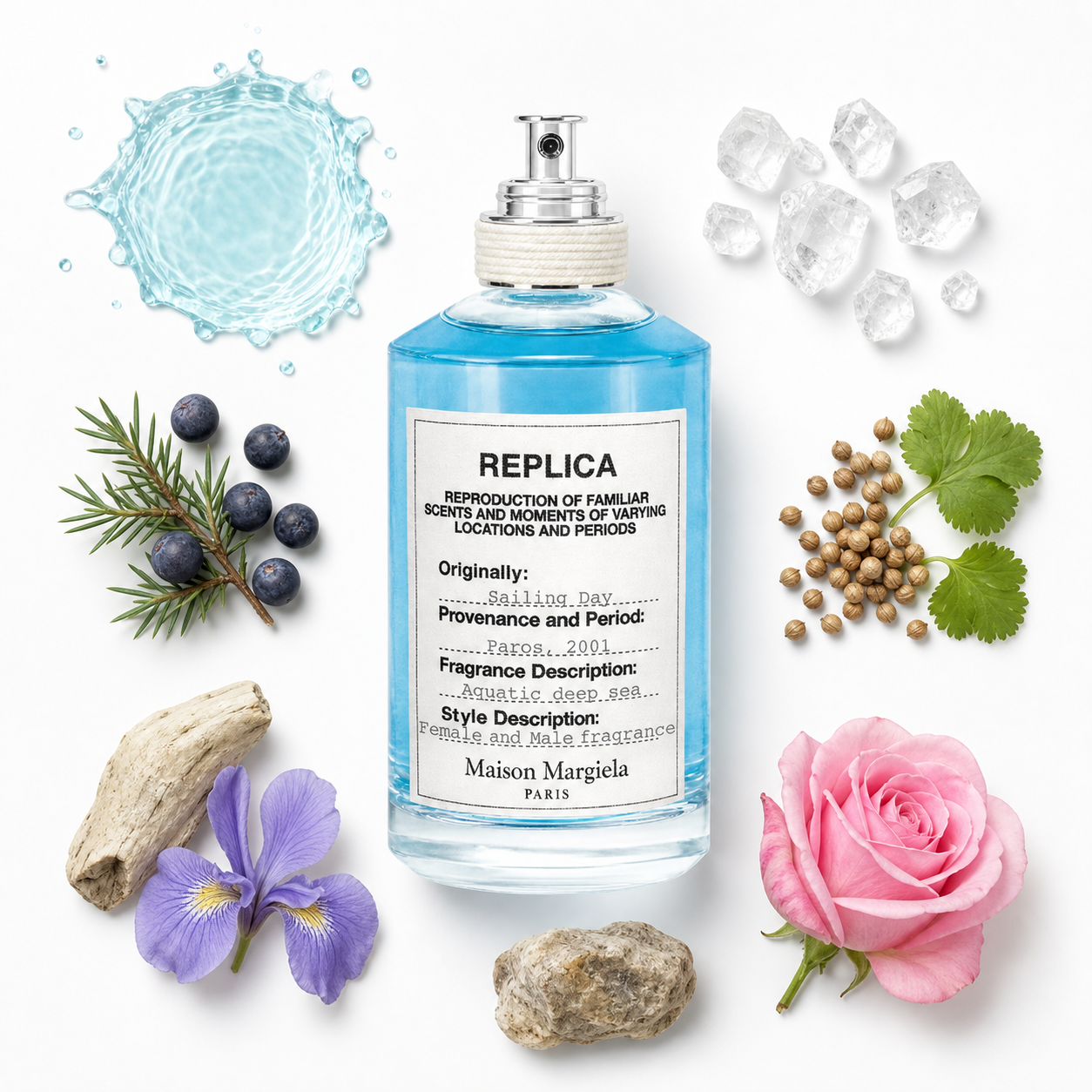 Maison Margiela Replica Sailing Day Eau de Toilette 30 ml with scent notes