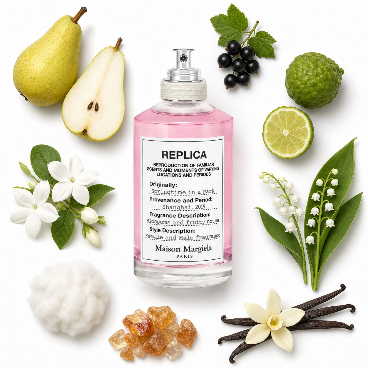 Maison Margiela Replica Springtime Park Eau de Toilette 100 ml with scent notes