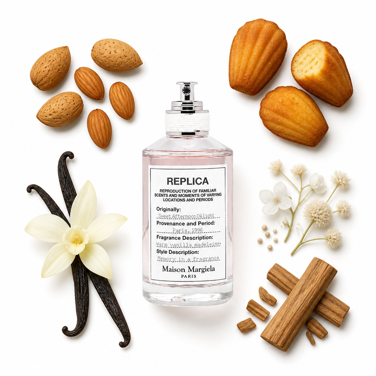 Maison Margiela Replica Sweet Afternoon Delight Eau de Toilette 100 ml with scent notes