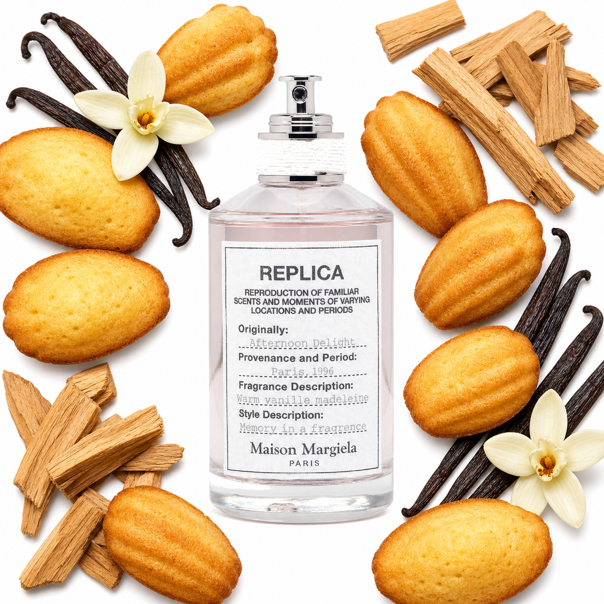 Maison Margiela Replica Sweet Afternoon Delight Eau de Toilette with scent notes