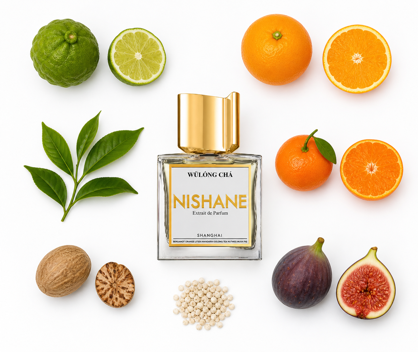 NISHANE Wulóng Chá Extrait de Parfum 100 ml with scent notes