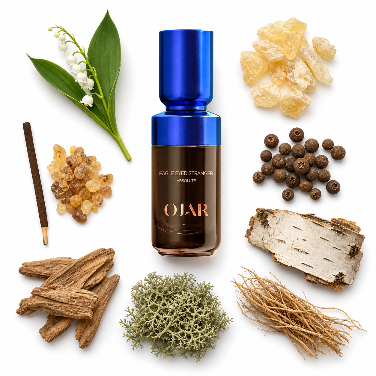 OJAR Eagle Eyed Stranger Perfume oil Absolute 20 ml with scent notes
