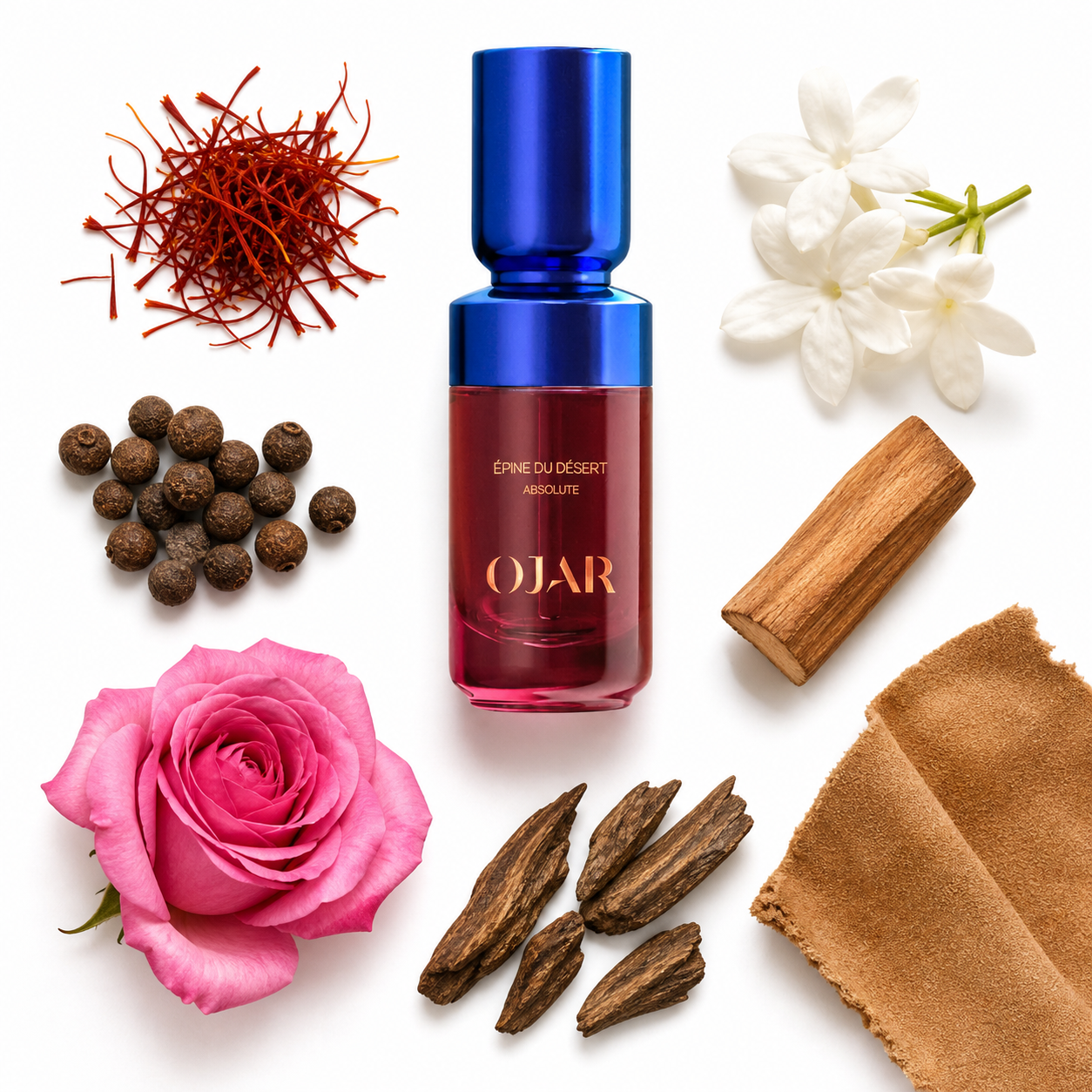 OJAR Épine du Désert Perfume oil Absolute 20 ml with scent notes