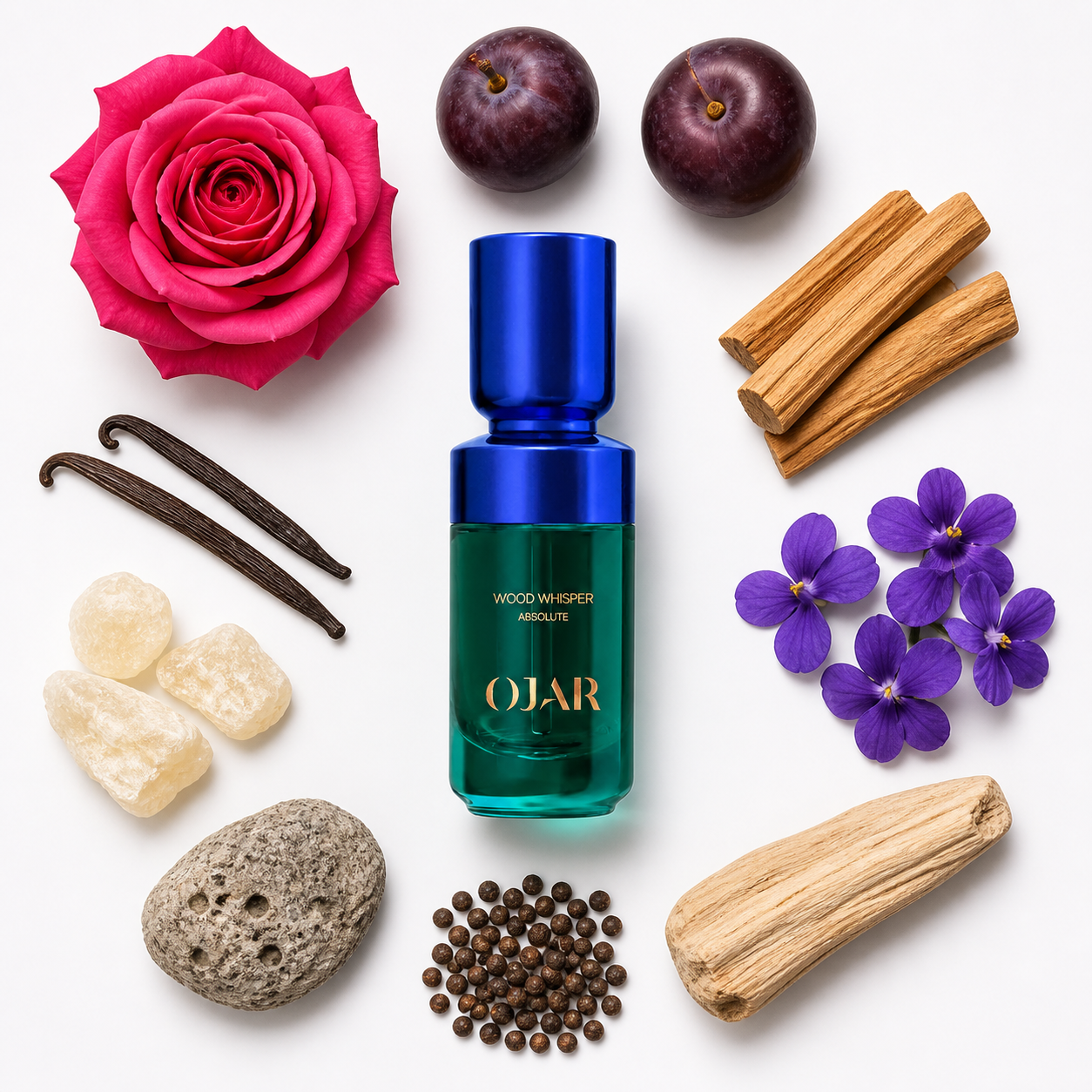 OJAR Wood Whisper Perfume oil Absolute 20 ml with scent notes
