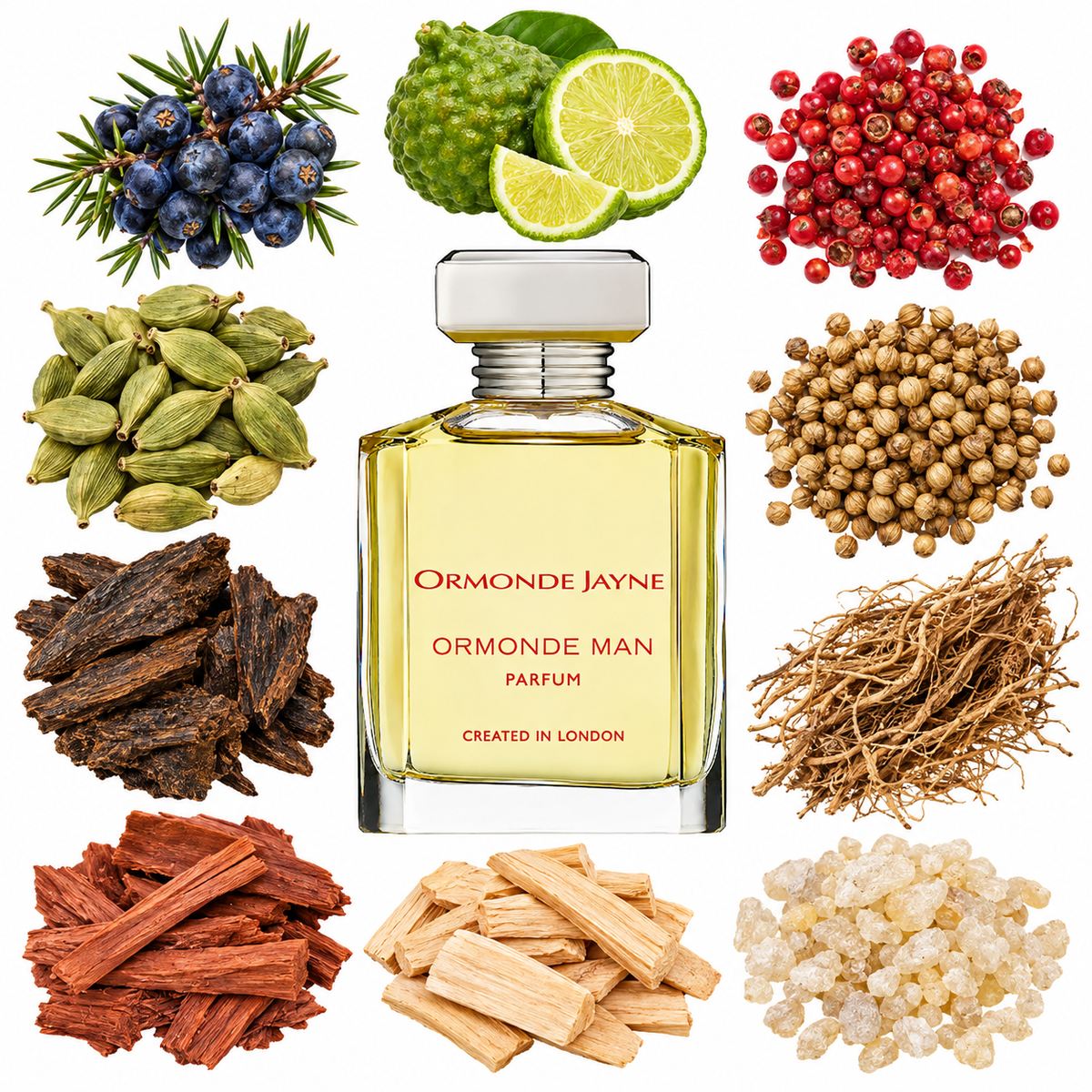 Ormonde Jayne Ormonde Man Parfum with scent notes