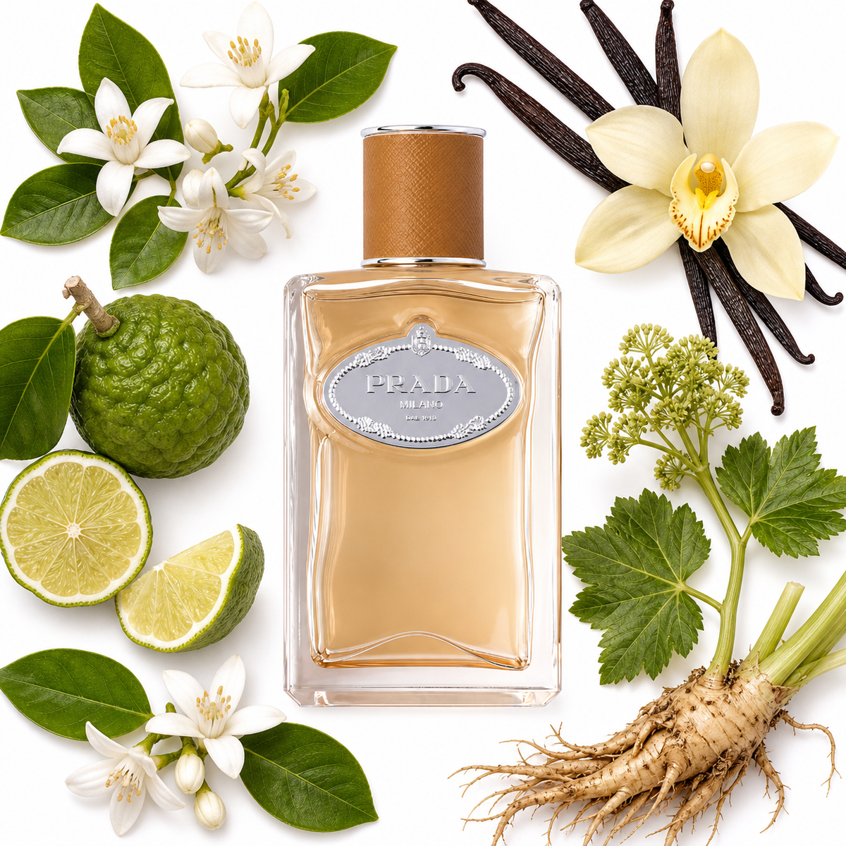 Prada Infusion de Vanille Eau de Parfum with scent notes