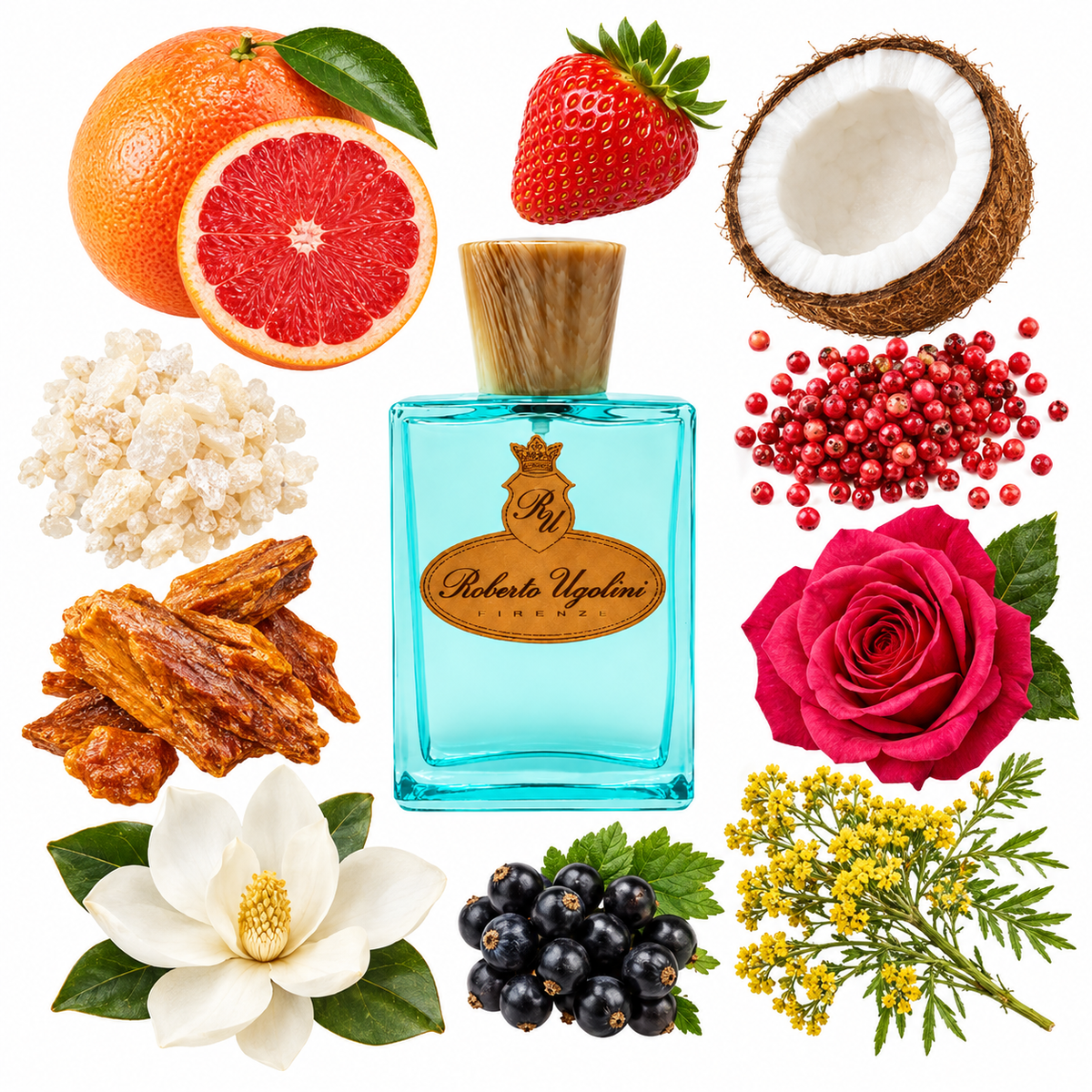 Roberto Ugolini Azzurro Eau de Parfum with scent notes