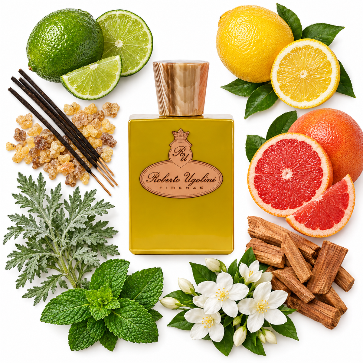 Roberto Ugolini Limonaia Extrait de Parfum with scent notes