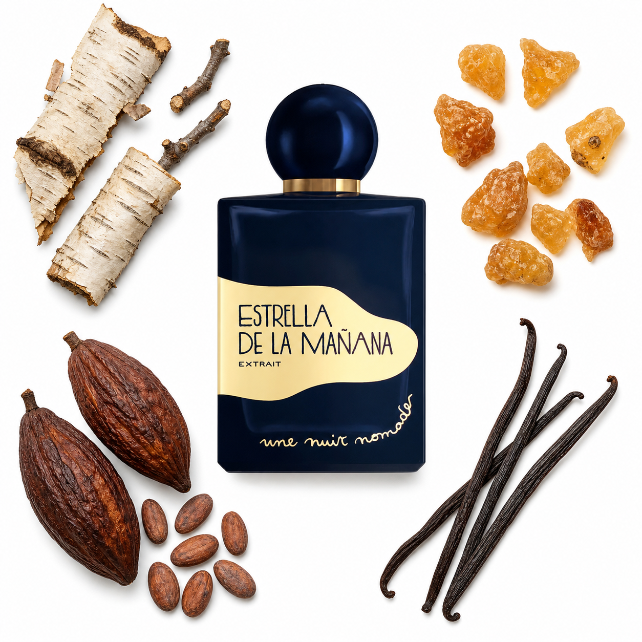 Une Nuit Nomade Estrella De La Mañana Extrait de Parfum 100 ml with scent notes