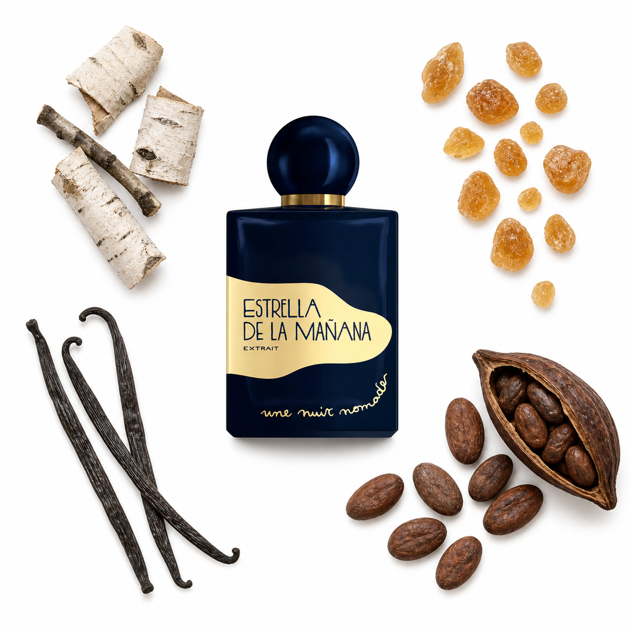 Une Nuit Nomade Estrella De La Mañana Extrait de Parfum 50 ml with scent notes