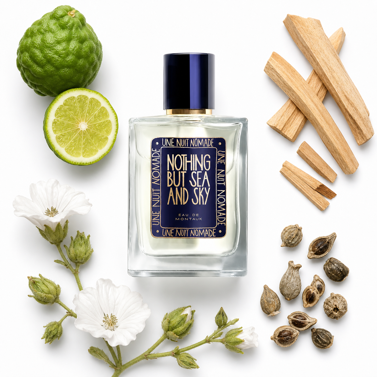 Une Nuit Nomade Nothing but Sea and Sky Eau de Parfum 100 ml with scent notes
